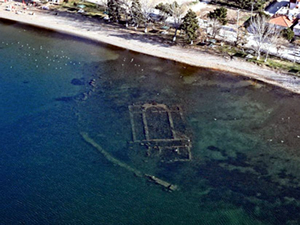 İznik Gölü’ndeki bulunan 1600 yıllık Bazilika sualtı müzesi olacak