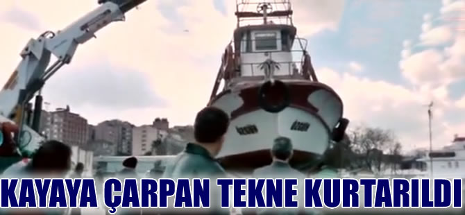 Karadeniz'de gemiler fırtınadan limana sığındı, balıkçı teknesi kayaya çarptı