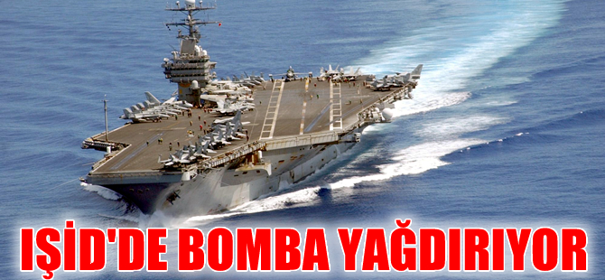 IŞİD'de nefes aldırmayan gemi: USS Carl Vinson