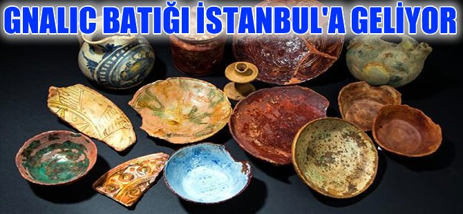 Gnalic Batığı İstanbul'da sergilenecek