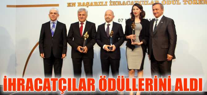 En başarılı ihracatçılar arasında denizcilik sektöründen 6 firmaya ödül