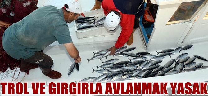 Trol ve gırgır ağlarıyla avcılık yapan balıkçılar için genel av yasağı başladı