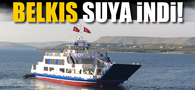 YÜTEK Gemi İnşa, M/F BELKIS arabalı vapurunu suya indirdi