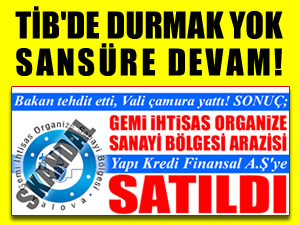 Deniz Haber Ajansı'nın Yalova Gemi İhtisas OSB ile ilgili 3 haberi TİB tarafından erişime kapatıldı