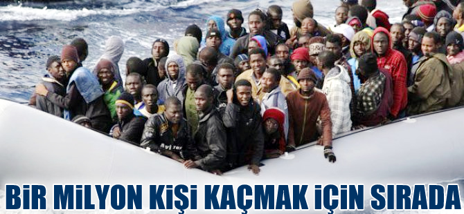 Scalia: Libya'dan İtalya'ya gelmek için 1 milyon göçmen hazır bekliyor