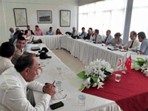 “Gemi Trafik Hizmetleri Doğu Akdeniz Genişlemesi” fizibilite ön toplantısı yapıldı