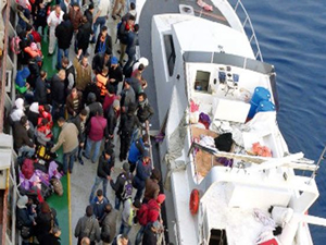 Türk bayraklı lüks yatla insan kaçakçılığı