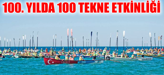 Çanakkale'de 100. Yılda 100 Tekne' etkinliği düzenlendi