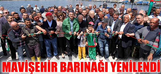 Mavişehir Balıkçı Barınağı baştan sona yenilendi