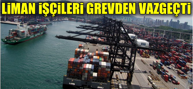 Hong Kong Limanı'nda grev son anda önlendi