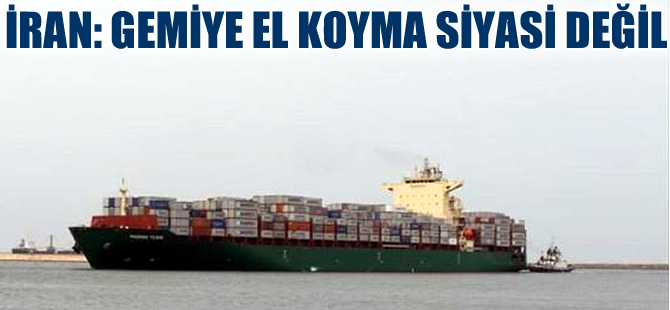 'Maersk Tigris gemisine  Maersk'in borcundan dolayı el konuldu'