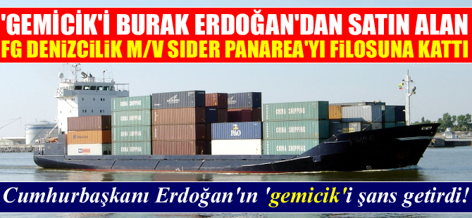 M/V SIDER PANAREA isimli kargo gemisi, FG Denizcilik Şirketi'ne satıldı