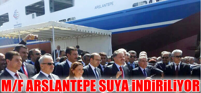 Yütek Gemi İnşa San. AŞ yarın M/F Arslantepe feribotunu suya indirecek