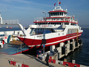 İstanbullines'ın yeni feribotu Hamidiye, Eskihisar-Tavşanlı hattında sefere başladı