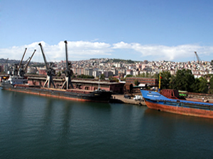 Samsun’da liman ihracatı hızla gelişiyor