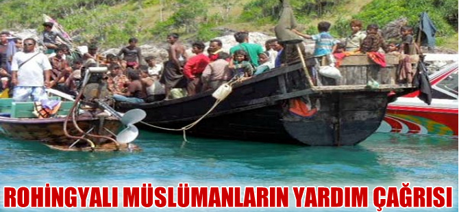 Malezya açıklarında Rohingyalı Müslümanların acil yardım çağrısı