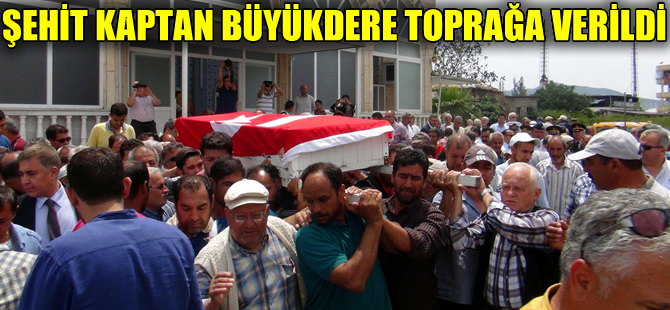 Talihsiz kaptan İlker Büyükdere Anamur'da toprağa verildi