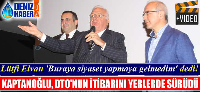 Cengiz Kaptanoğlu, AKP'ye oy istedi, Antalyalı denizciler tepki gösterdi