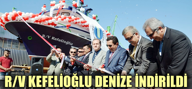 R/V Kefelioğlu araştırma gemisi Karadeniz’in sularıyla buluştu