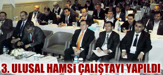 3. Ulusal Hamsi Çalıştayı'nda hamsinin geleceği masaya yatırıldı