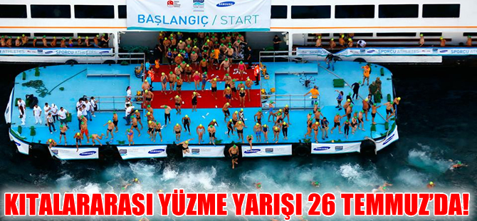 Boğaziçi’nde bu yıl 1800’ü aşkın Türk ve yabancı yüzücü kulaç atacak