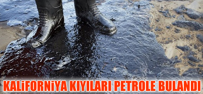 Kaliforniya'da 21 bin varil petrol okyanusa sızdı