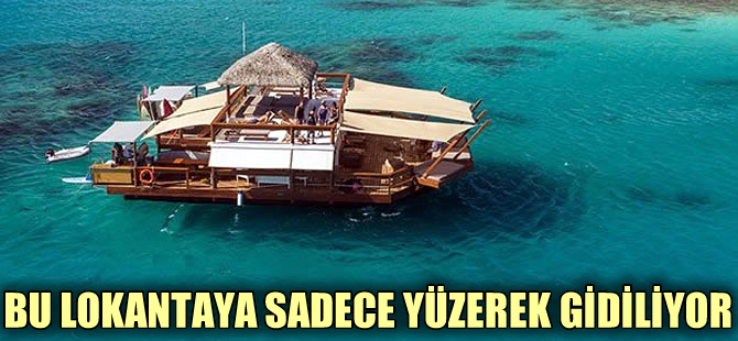 Cloud9 adlı lokanta deniz üstünde yemek isteyenlere hizmet veriyor