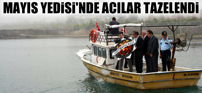 Beşikdüzü'nde Mayıs Yedisi'nde acılar tazelendi