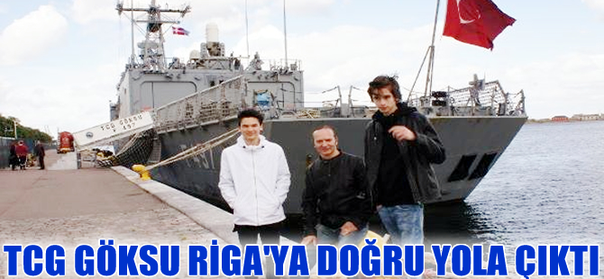 TCG Göksu Fırkateyni'ne Kopenhag'da yoğun ilgi