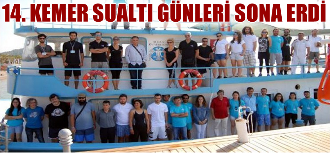 Antalya 'Kemer Uluslararası Sualtı Günleri' sona erdi