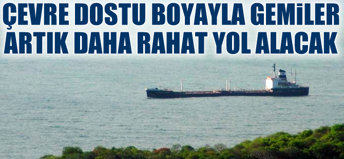 Deniz canlılarına zarar vermeyen  çevre dostu gemi boyası üretildi