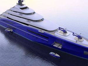 Dünyanın en büyük yatı 2018'de denize açılacak