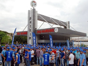 Aliağa'daki Petkim'de işçiler eylem başlattı