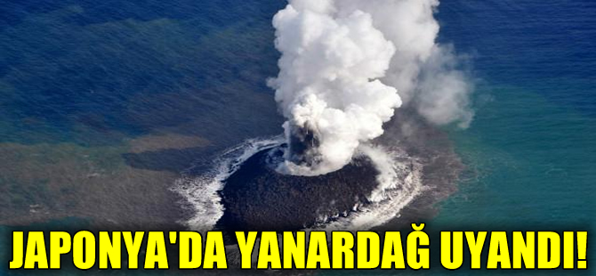 Japonya'da bir yanardağ faaliyete geçti! Adadaki yüzlerce kişi tahliye ediliyor
