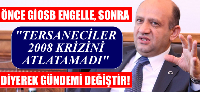 Fikri Işık: Gemi inşa sektörü 2008 krizini halen atlatamadı