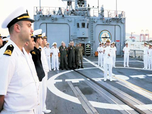 TCG Gediz Fırkateyni 31 Temmuz'da Türkiye'ye dönüyor