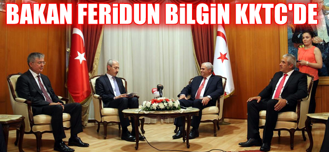 Ulaştırma, Denizcilik ve Haberleşme Bakanı Bilgin, KKTC'de