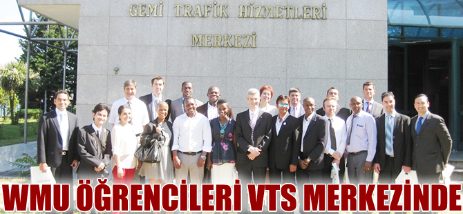 Dünya Denizcilik Üniversitesi öğrencileri Gemi Trafik Hizmetleri Merkezi’nde