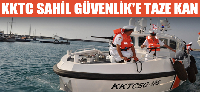 KKTC'de Sahil Güvenlik Komutanlığı'na 3 yeni bot