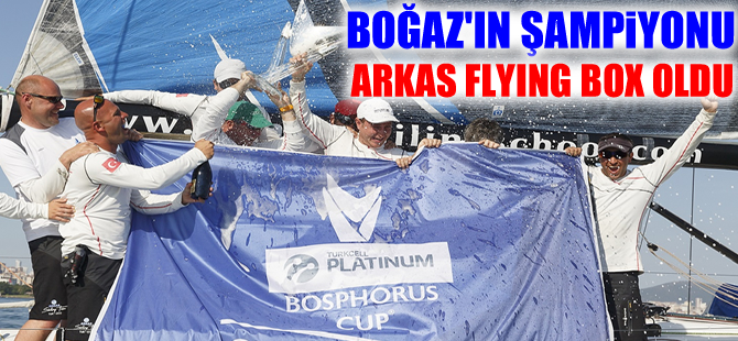 Turkcell Platinum Bosphorus Cup 2015 yelken yarışlarında ipi Arkas göğüsledi