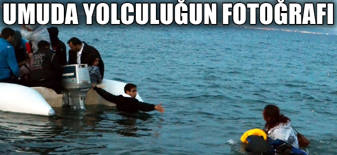 3 kaçak grubunun umuda yolculuğu görüntülendi