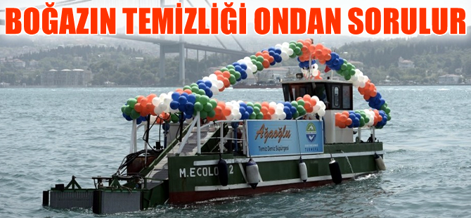 Temiz Deniz Süpürgesi 8 günde  Boğaz'dan 2 ton 790 kg atık topladı