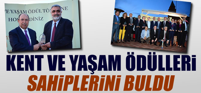 “Kent ve Yaşam Ödülleri” sahiplerini buldu