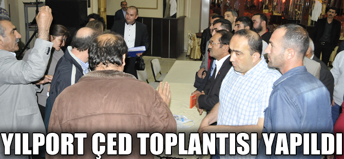 Yılport  Limanı için  ÇED toplantısında sinirler gerildi