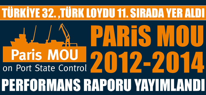 Paris Memorandumu, 2012-2014 yılı Performans Raporu yayımlandı