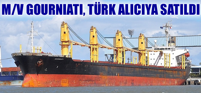 M/V GOURNIATI, 3 milyon 600 bin dolara Türk alıcıya satıldı