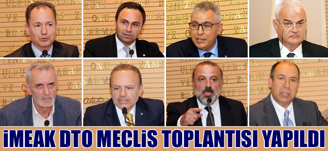 İMEAK Deniz Ticaret Odası, Haziran Ayı Olağan Meclis toplantısı yapıldı