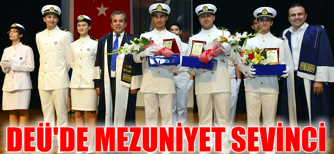 Dokuz Eylül Üniversitesi 189 denizci öğrenciyi mezun etti