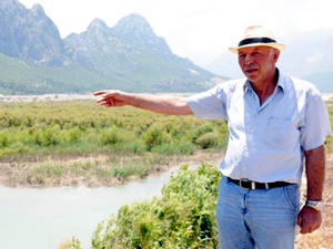 Boğaçay'da kanal yapmak için yapılan analizde altın çıktı