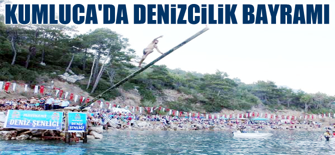 Kumluca'da 1 Temmuz Denizcilik ve Kabotaj Bayramı’na erken kutlama